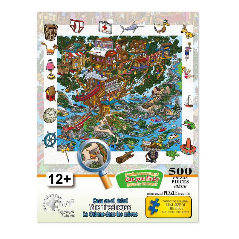 Wuundentoy Premium Edition: Tree House Jigsaw Puzzle - 500pc