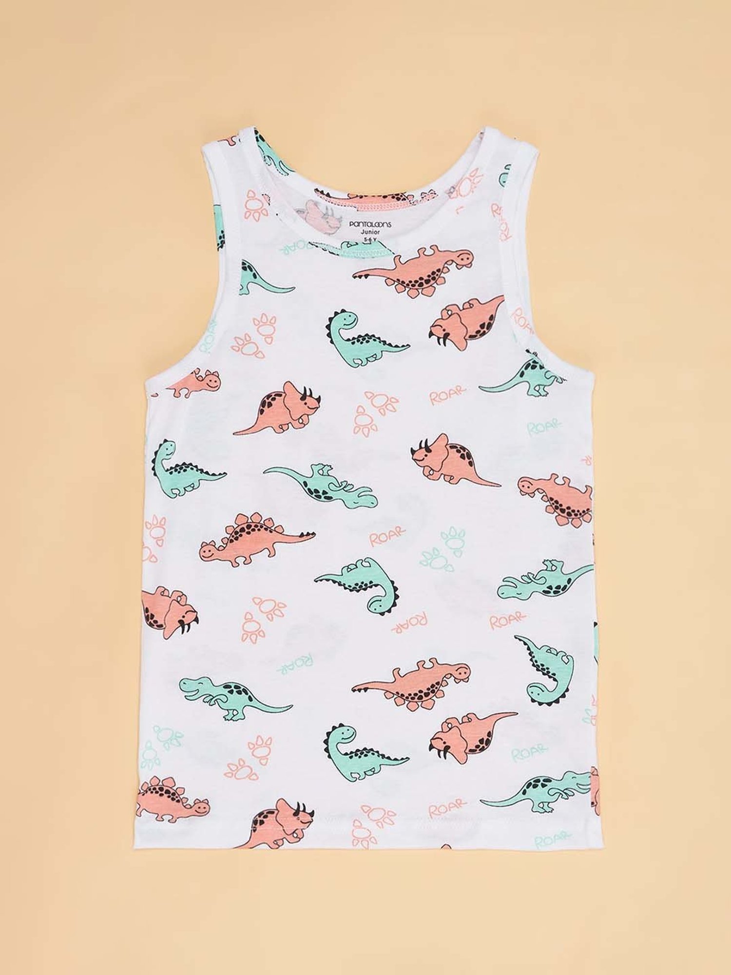 Palm Tree Kids Navy Printed Vest