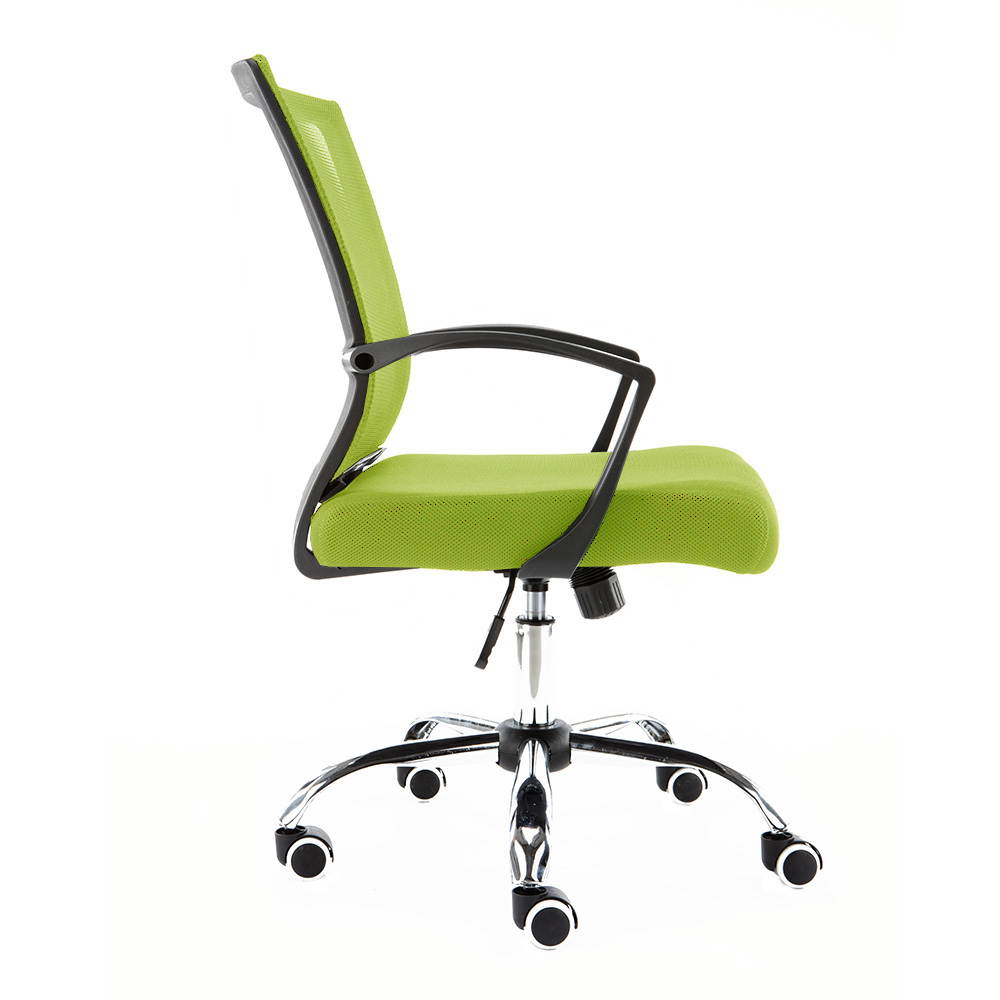 Modern Home Zuna Mid-Back Office Chair - Black/Lime