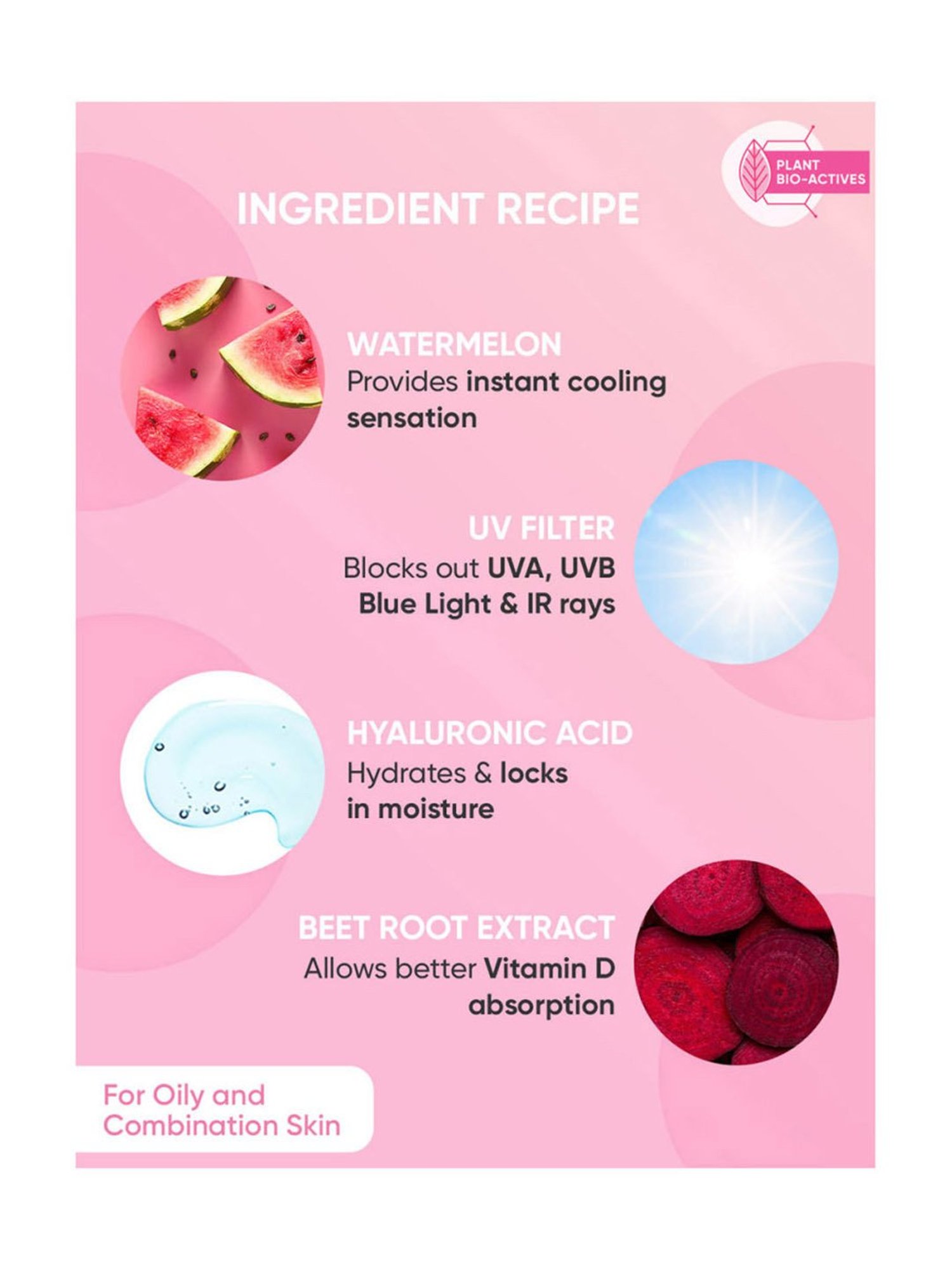 Dot & Key Watermelon Cooling Sunscreen SPF 50 PA+++ - 50 gm