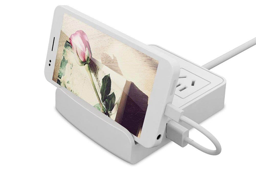 SF Cable Charging station Combo -3 ports USB+ 2 Sockets+1 slot