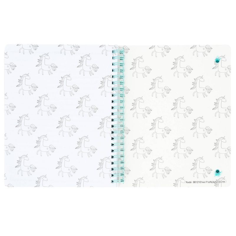 Undated Planner 7.75"x 6" Unicorn Pink - Yoobi™