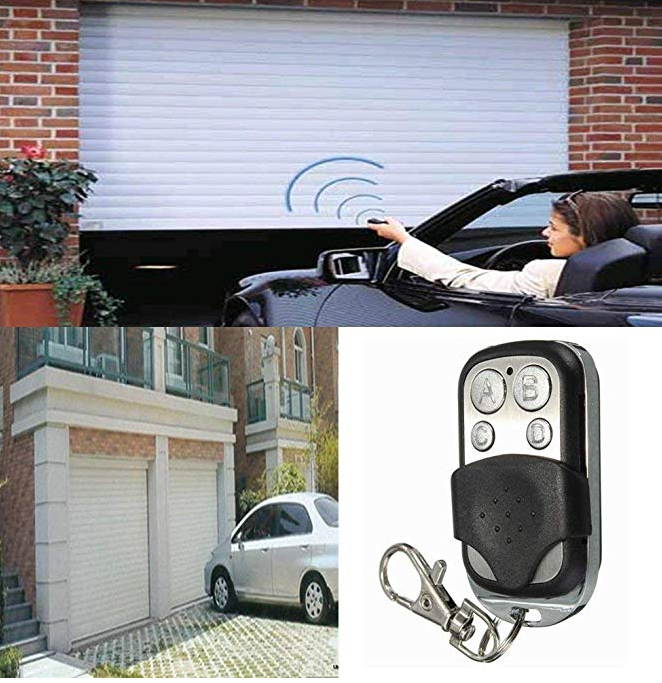 5 Pack Universal Gate Garage Door Opener Remote Control Fob 433mhz Replacement Key Fob