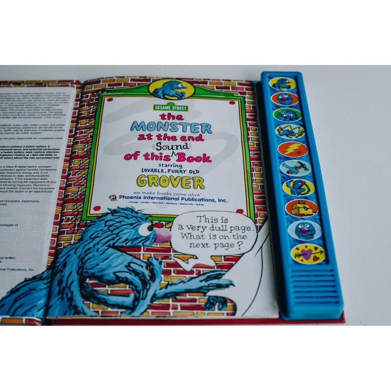 Sesame Street: The Monster at the End of This Sound Book - (Play-A-Sound) by Jon Stone (Hardcover)
