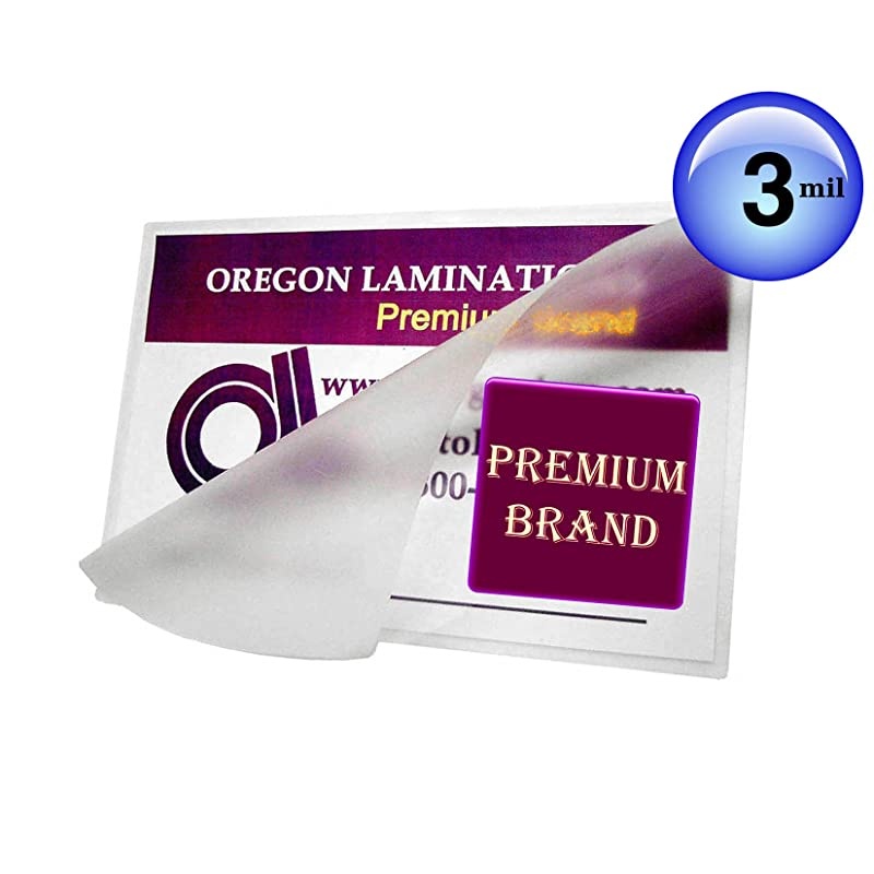 Menu Size Hot Laminating Pouches 3 Mil (Pk of 200) 12 x 18 Clear Glossy