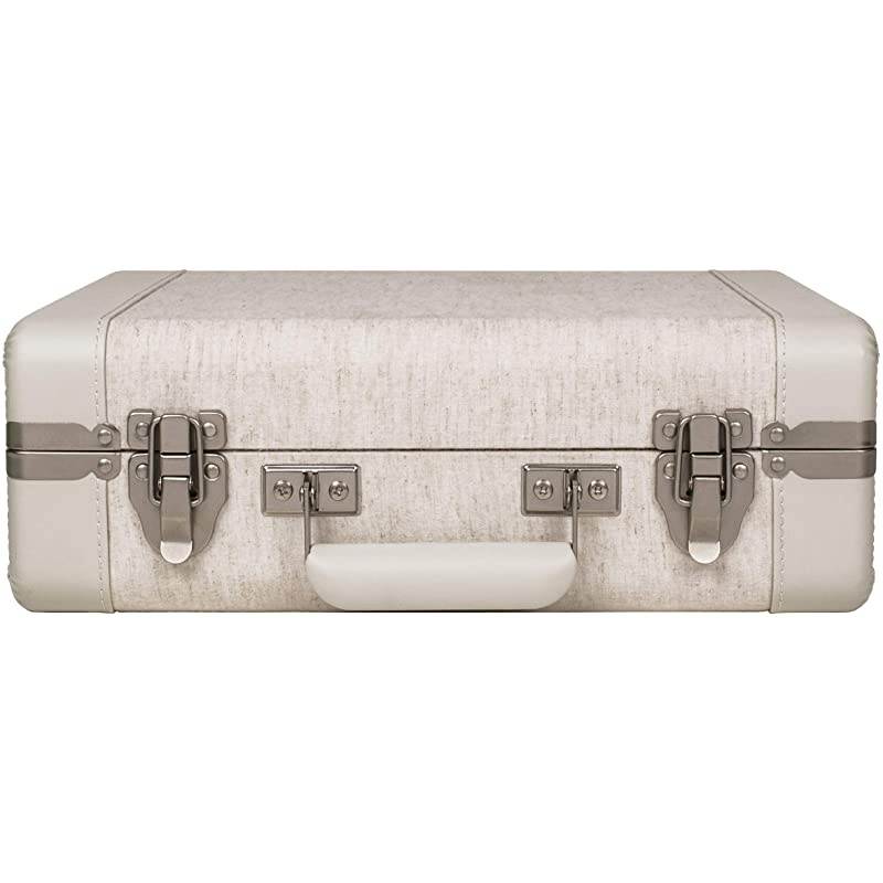 CR6019D-SA Executive Vintage Bluetooth 3-Speed Portable Suitcase Turntable with USB, Sand