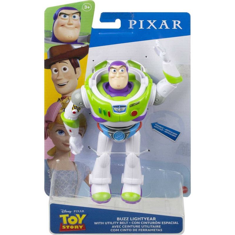 Disney Pixar Toy Story Buzz Lightyear with Utility Belt Figure