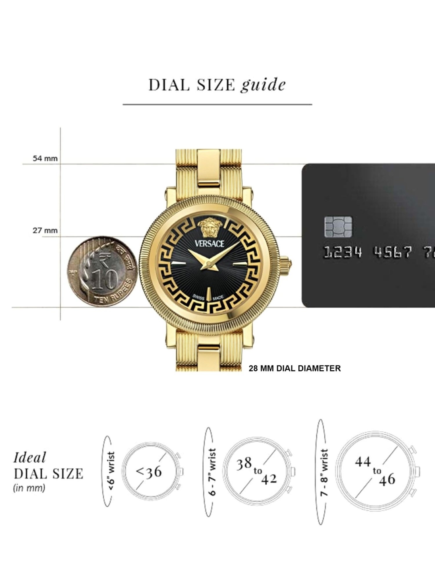 Versace VE8CA0424 Analog Watch for Women