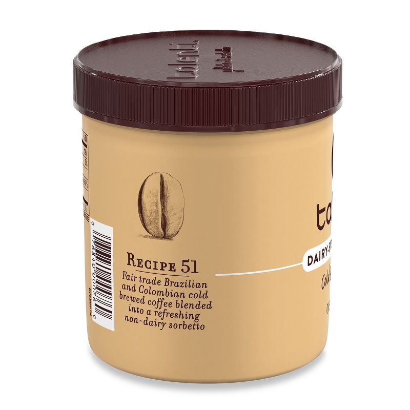Talenti Cold Brew Coffee Dairy Free Frozen Sorbetto - 1pt