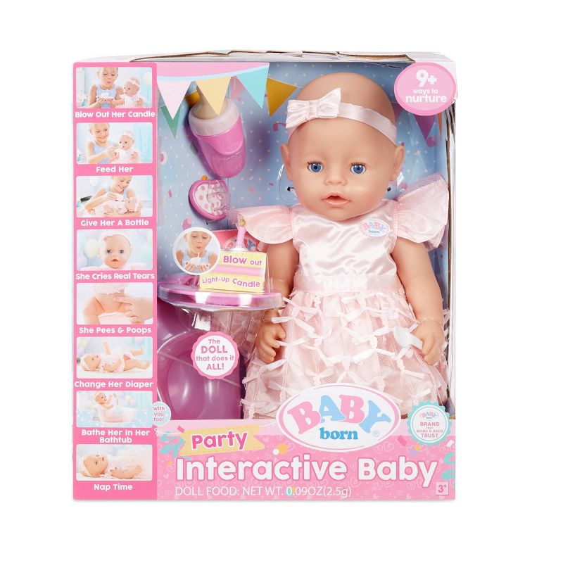 BABY born Interactive Baby - Blue Eyes