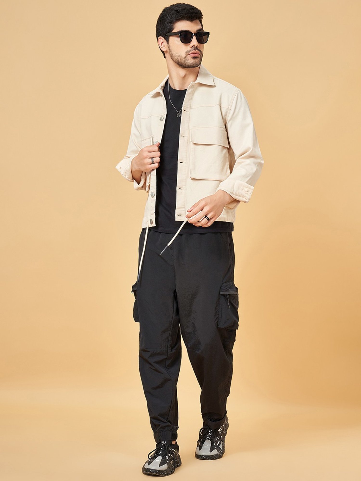 Street 808 By Pantaloons Seed Pearl Cotton Regular Fit Jacket