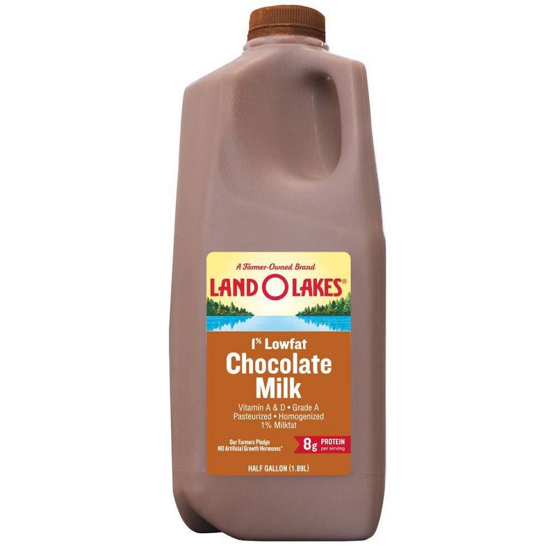 Land O Lakes 1% Chocolate Milk - 0.5gal