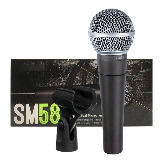 New Packing Professional Live Vocals SM58LC SM 58 Dynamic Wired Microphone Legendary 58LC Handheld Mic For Studio Stage Karaoke
