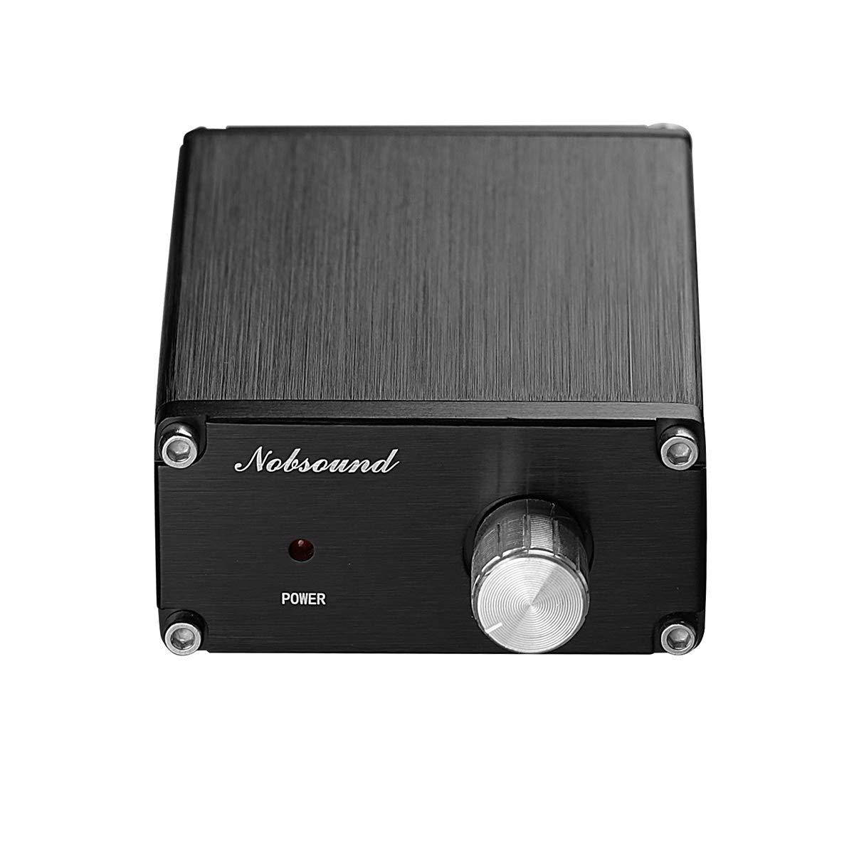 Nobsound 100W Full Frequency Mono Channel Digital Power Amplifier Audio Mini Amp Home Speaker with Power Supply (Black)