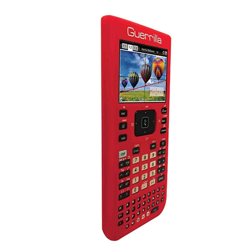 Silicone Case for Texas Instruments TI Nspire CXCX CAS Graphing Calculator Red