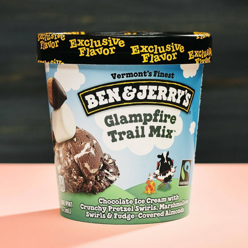 Ben & Jerry's Glampfire Trail Mix Ice Cream - 1pt