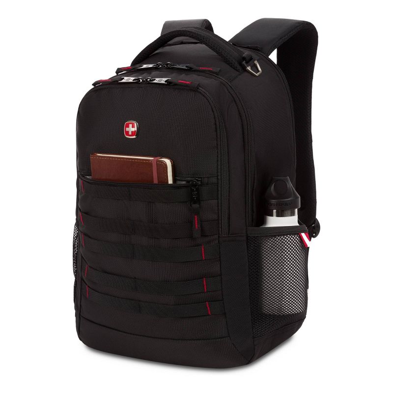 SWISSGEAR 18.5" Backpack with Laptop Pocket - Black