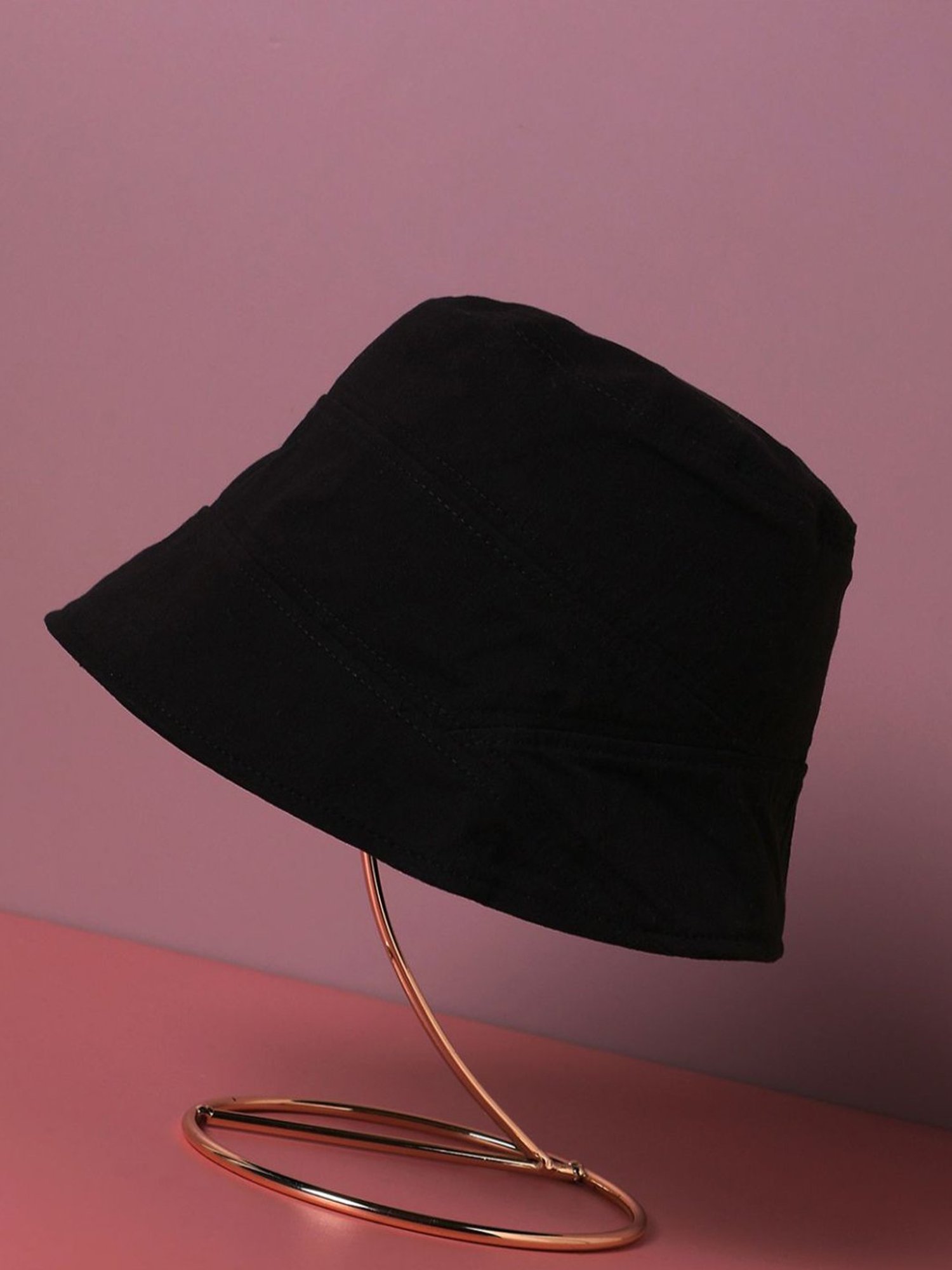 HauteSauce Black Bucket Hat