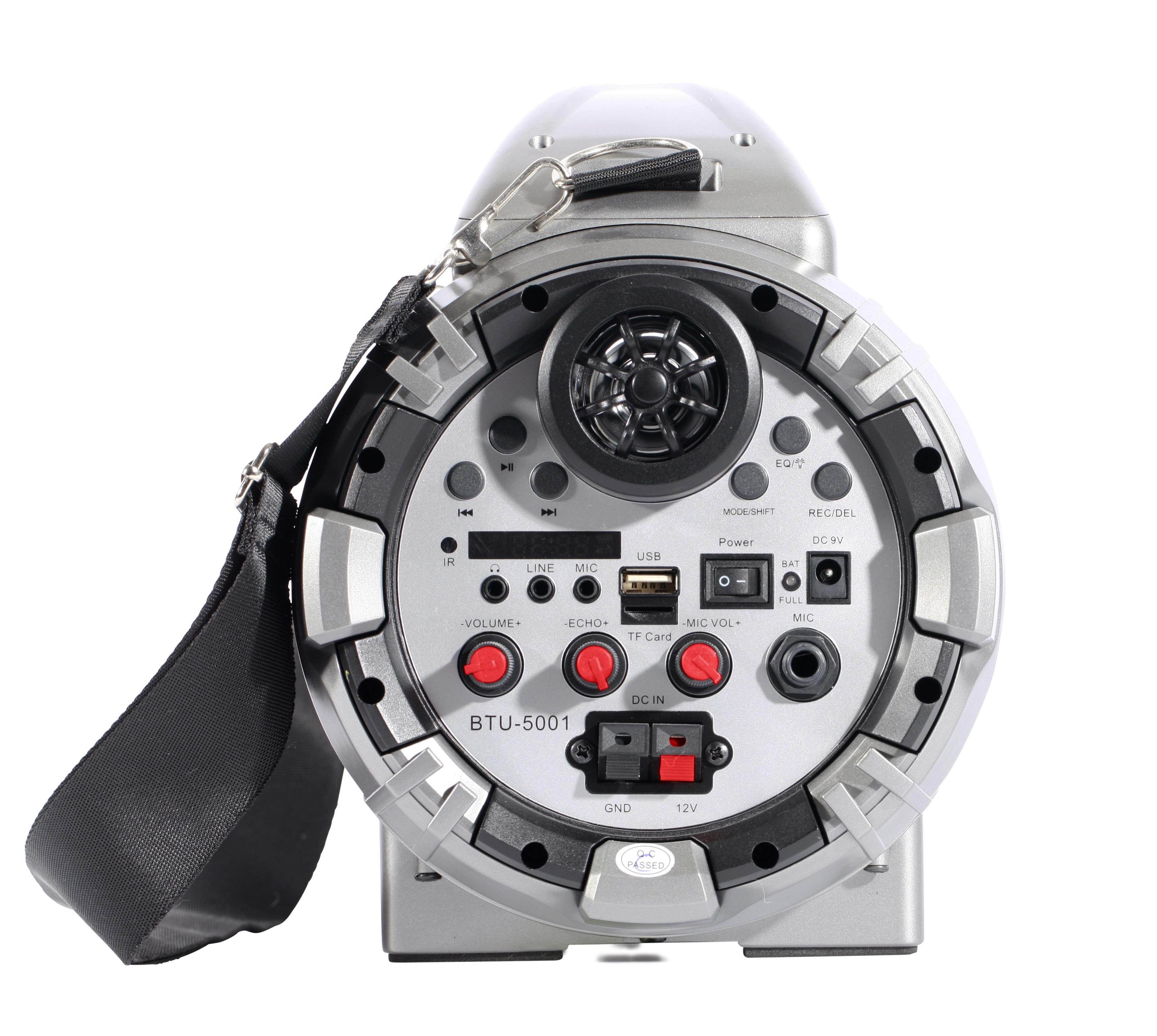 Blackmore BTU-5001-J 750 Watt Portable Rechargeable Bluetooth Speaker - Jungle Camo