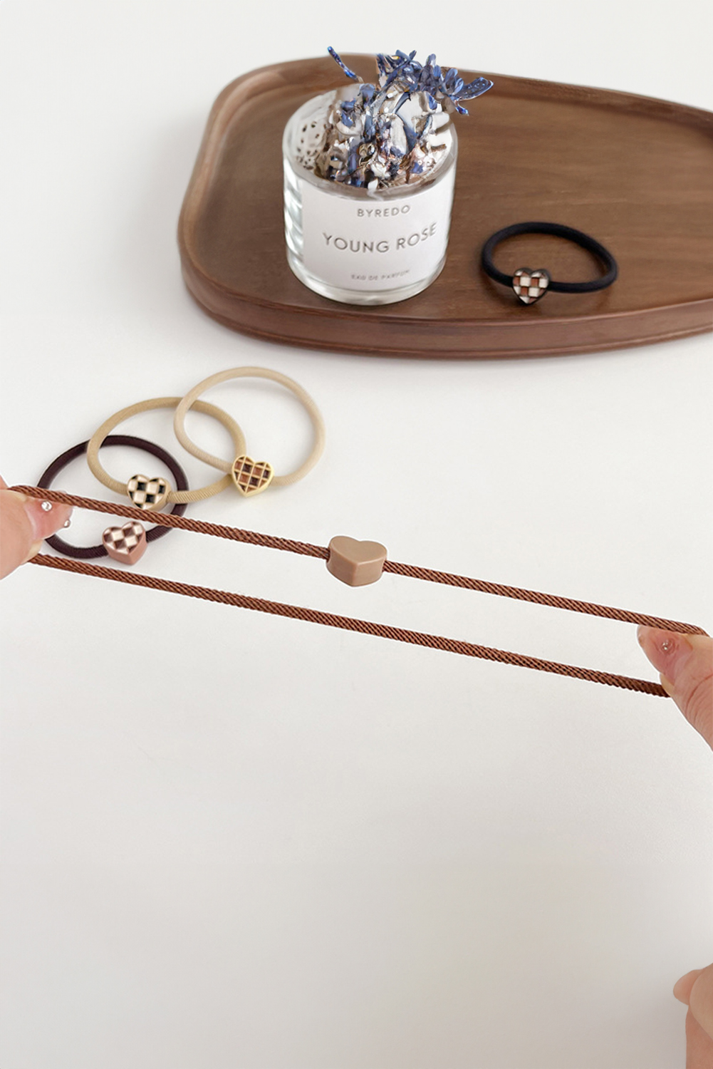 Rosy Flower Hair Claw Clip