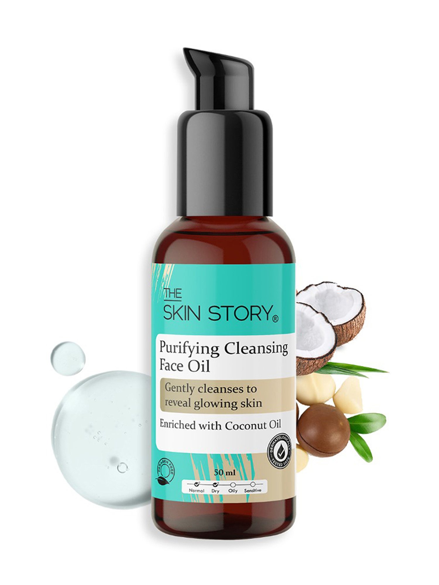 The Skin Story Coconut Oil Purifying Cleansing Face Oil - 50 ml
