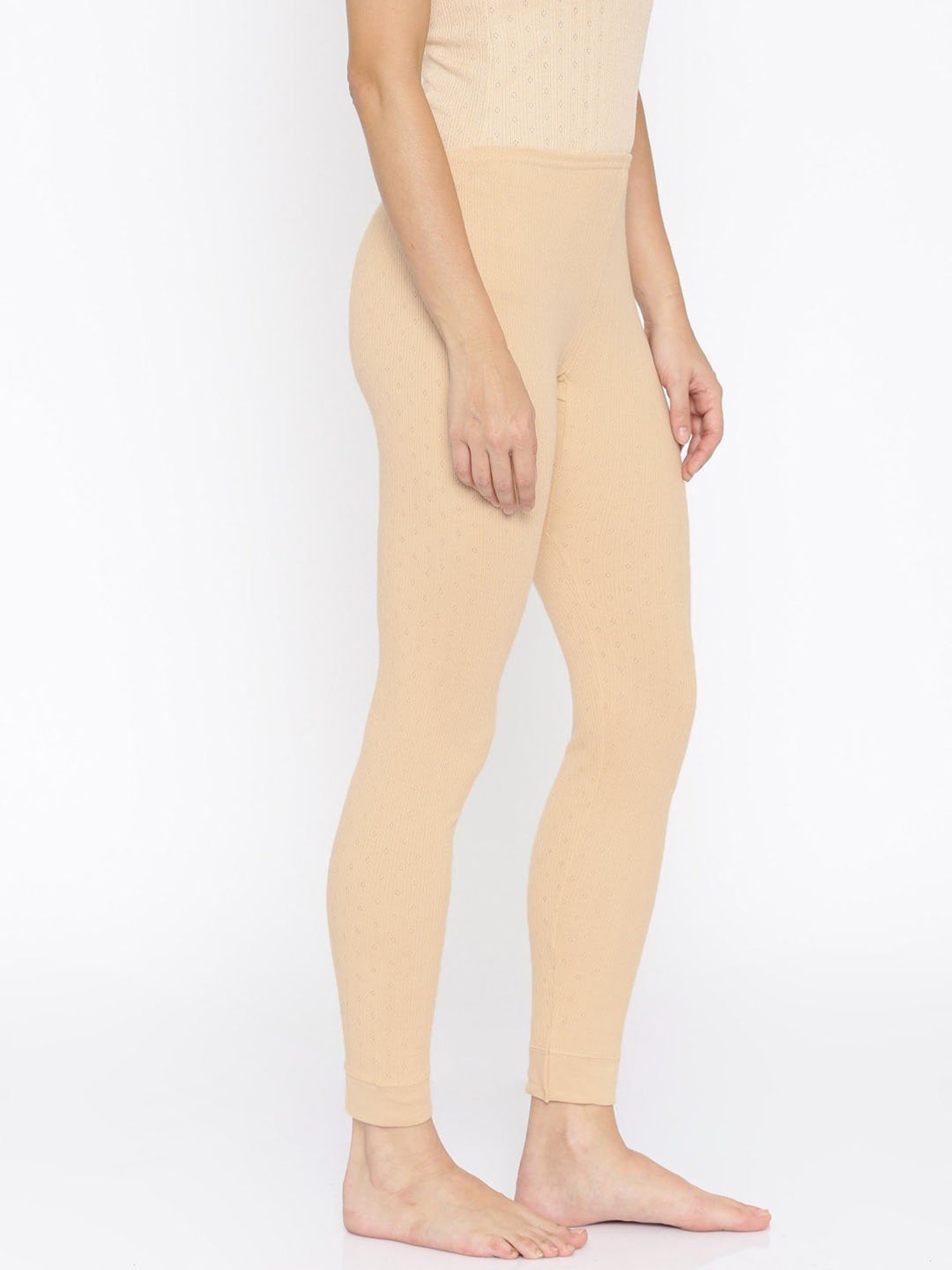 Kanvin Beige Thermal Tights
