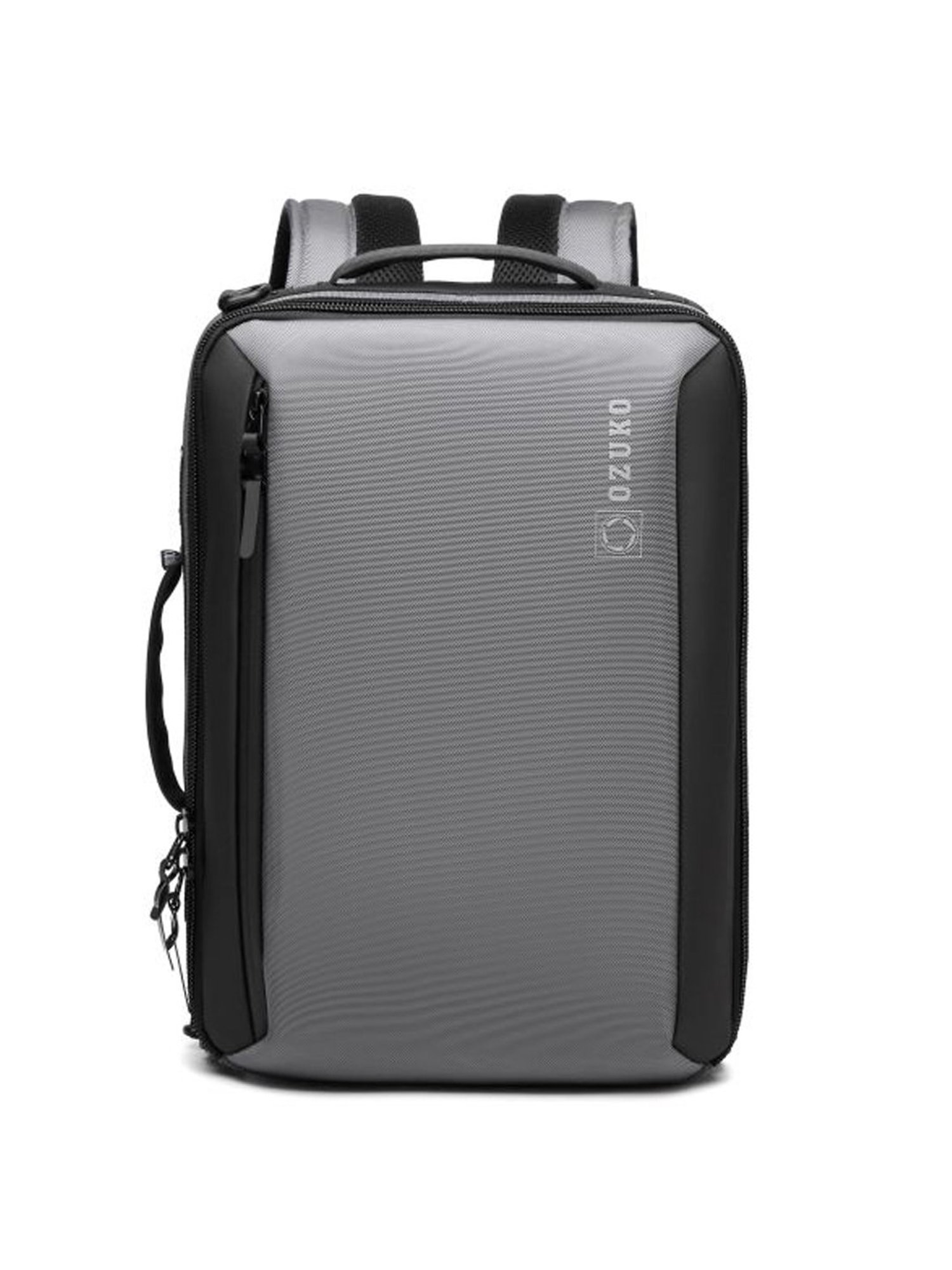 Ozuko The Better Brief Grey Soft One Size Business Briefcase