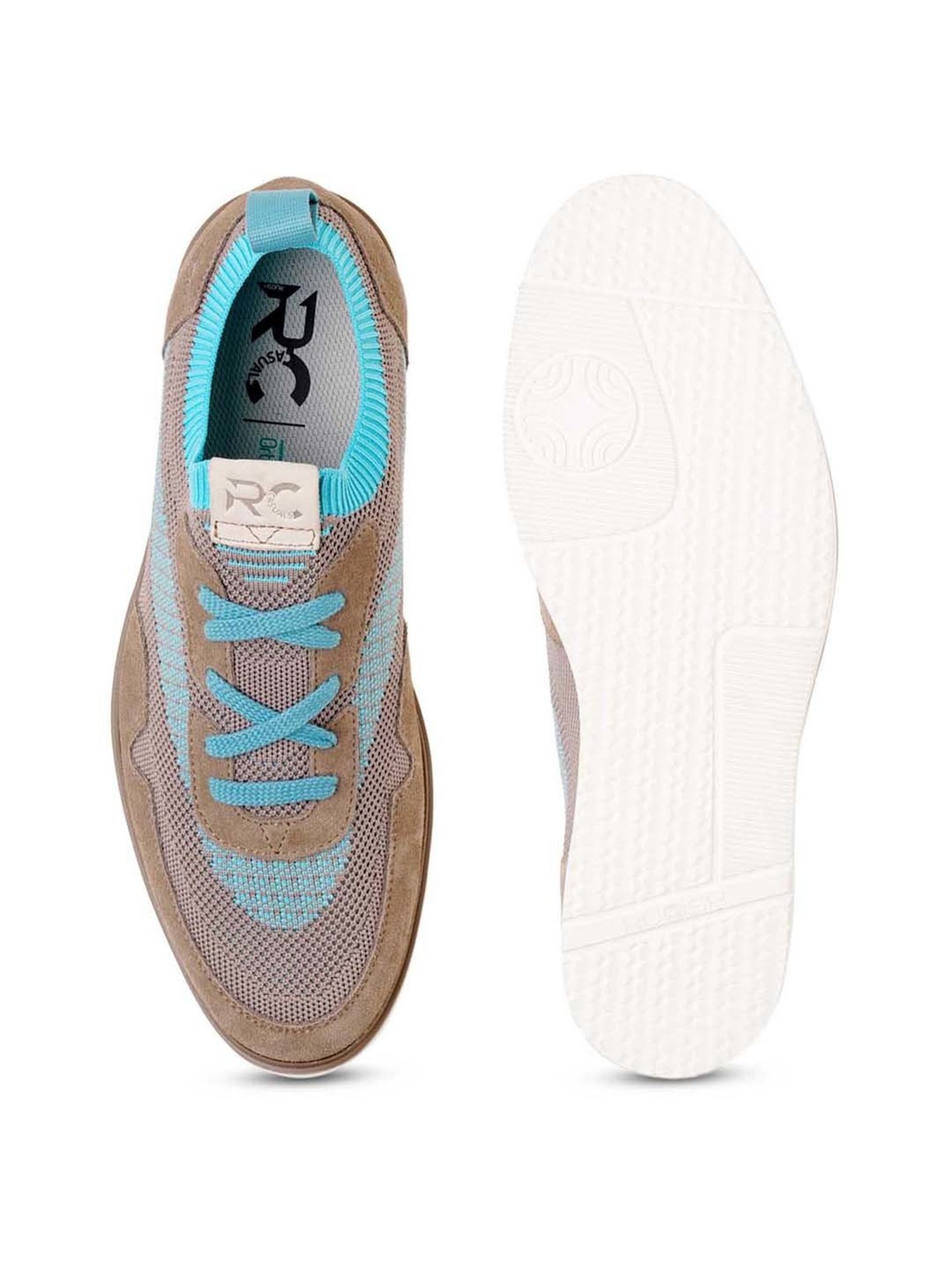 Ruosh Men's Blue Casual Sneakers