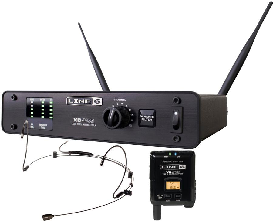 Line 6 XD-V55HS - Digital Headset Wireless Microphone System