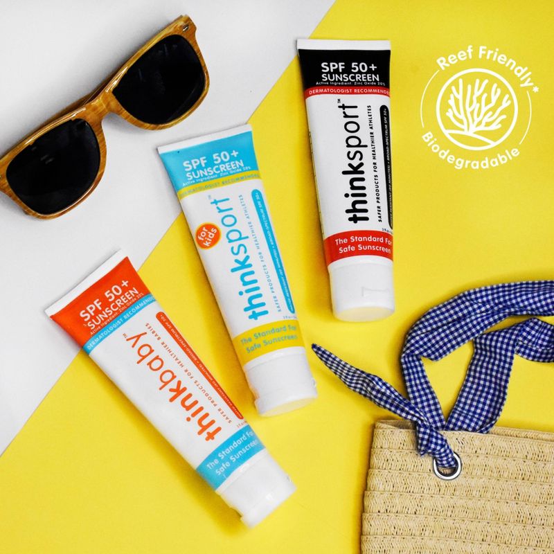 Thinksport Mineral Sunscreen Lotion - SPF 50 - 3oz