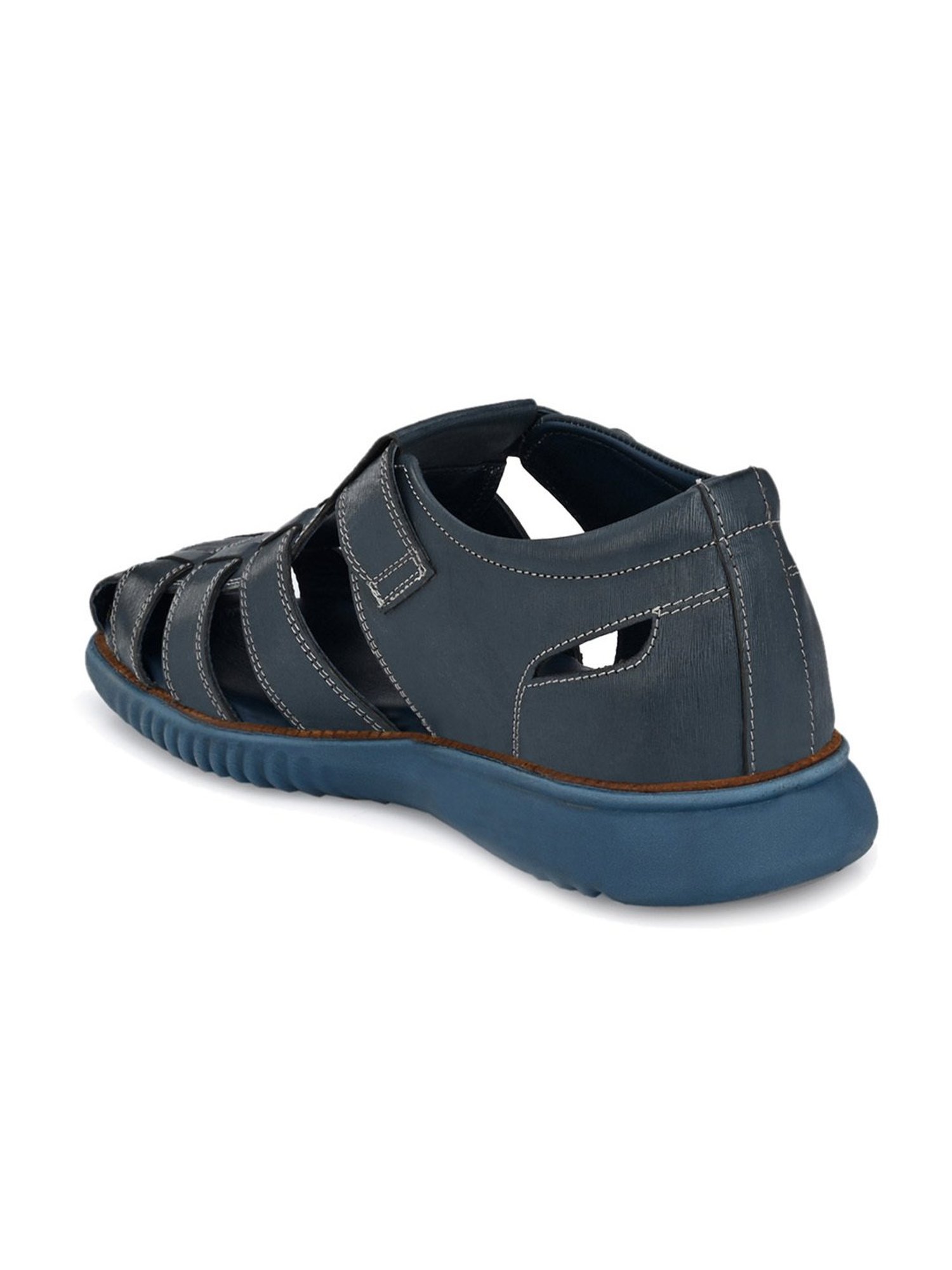Hitz Men's Blue Fisherman Sandals