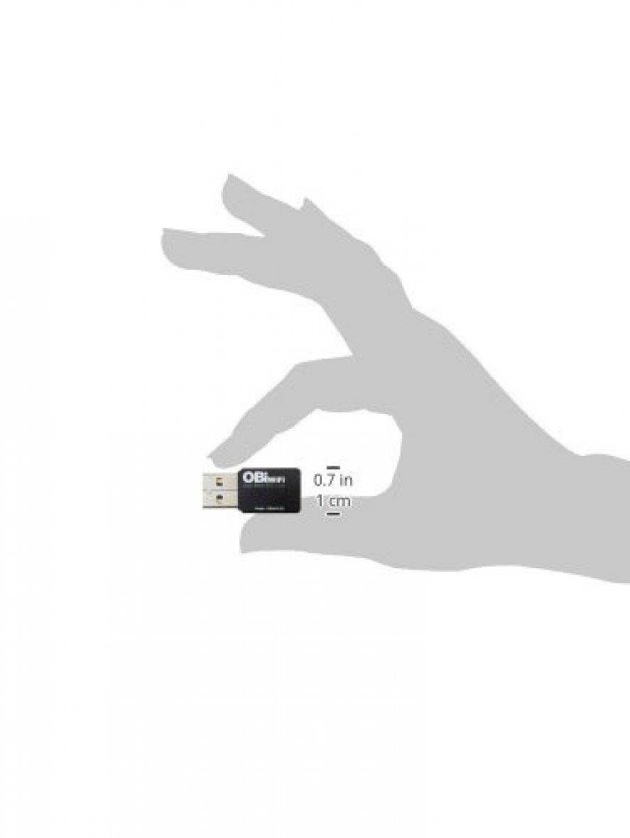 Obihai OBIWIFI5G 2.4 / 5 GHz Wireless 802.11AC Adapter for OBi200, OBi202, OBi1022, OBi1032, OBi1062