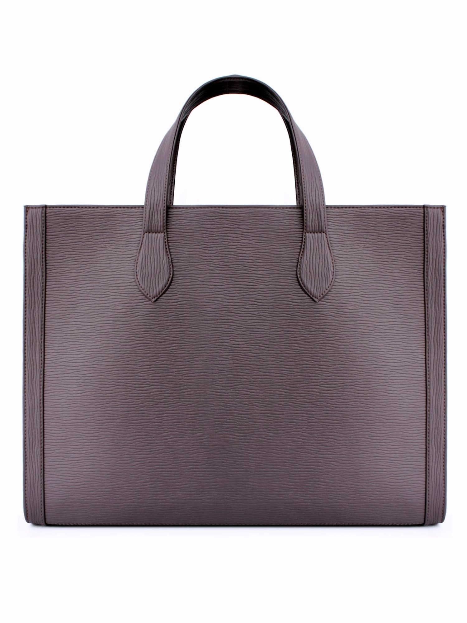 Modern Myth Cosmic Grey Textured Large Tote Bag