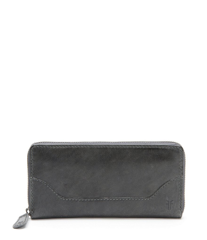 Frye Melissa Leather Zip Wallet