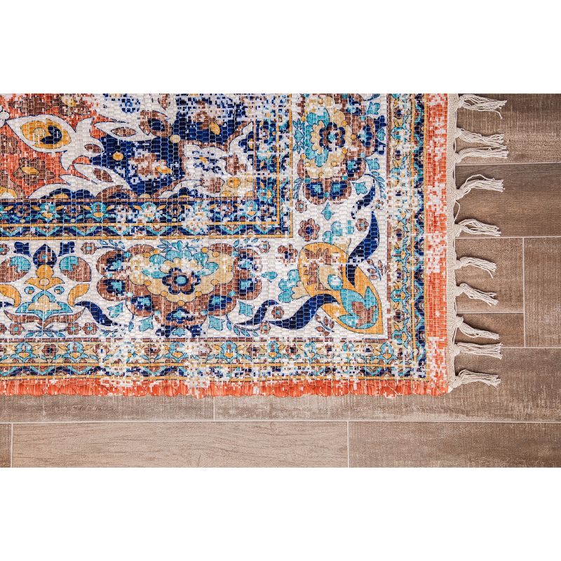 5'x7'6" Woven Medallion Area Rug - Anji Mountain