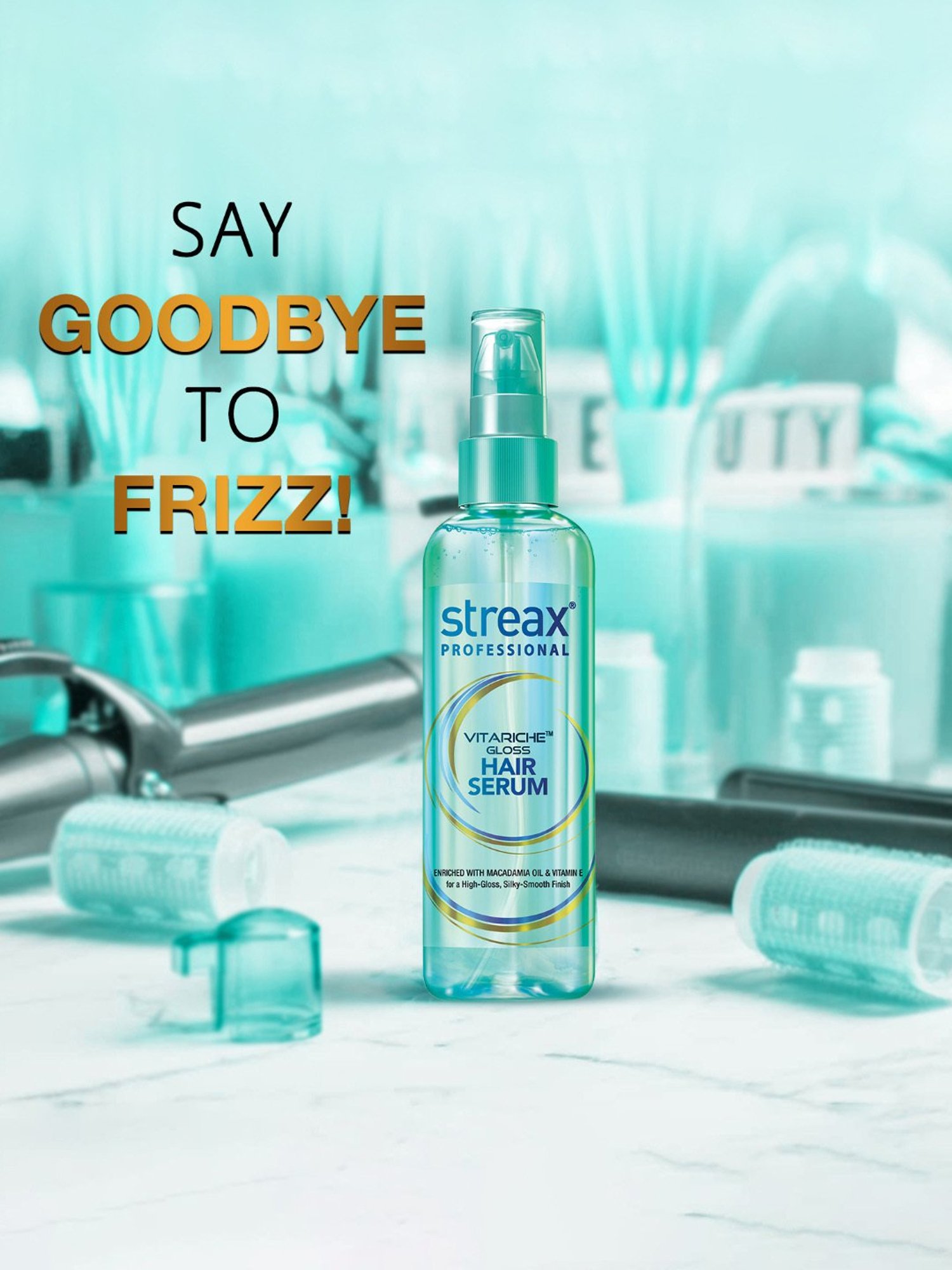 Streax Professional Vitariche Gloss Hair Serum - 115 ml