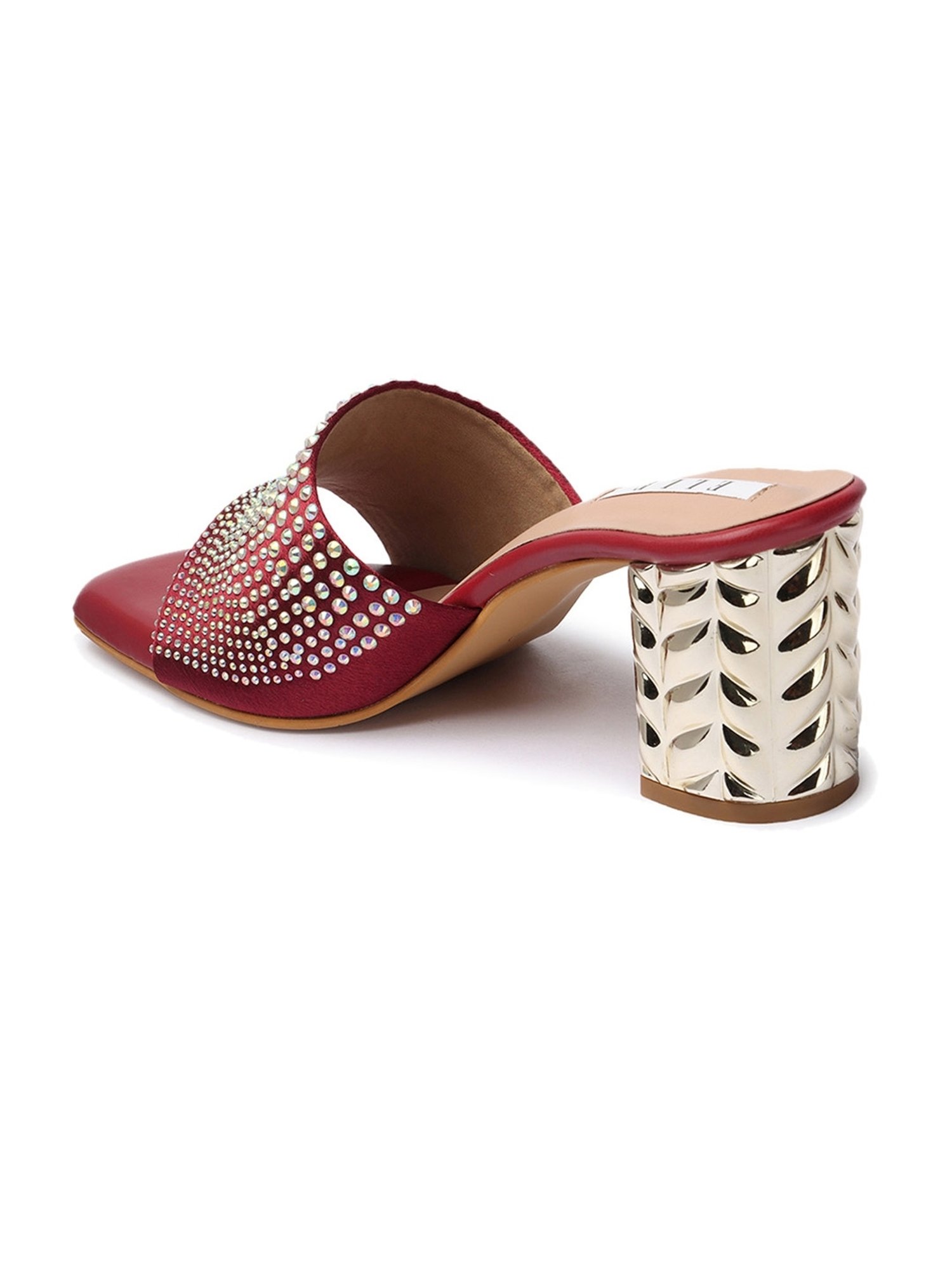 Elle Women's Red Ethnic Sandals