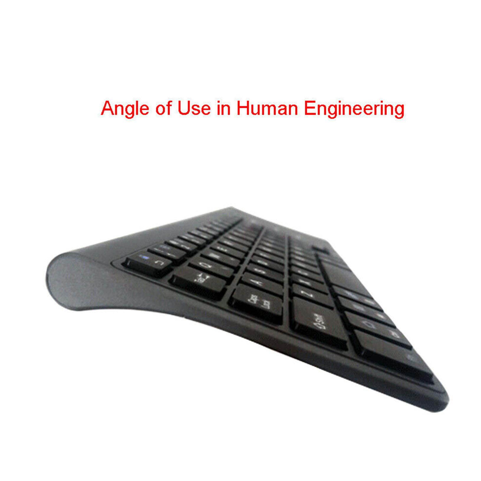 Portable Mini 2.4G Wireless USB Keyboard With Touchpad For Windows PC Smart TV