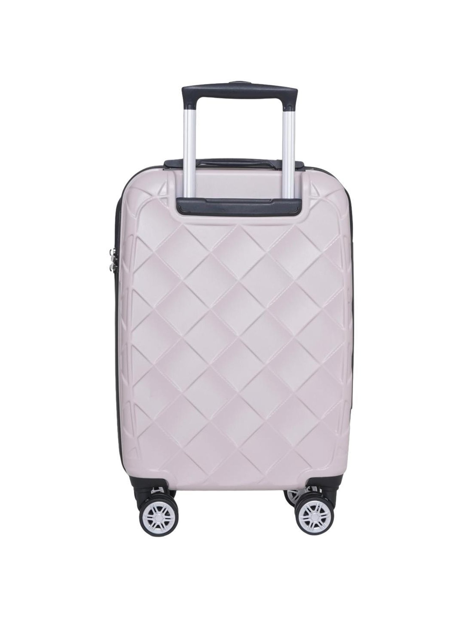 Swiss Military Jupitor Ivory Textured Hard Cabin Trolley Bag - 55 Cms