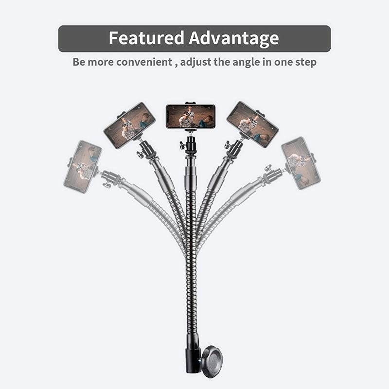 18quot Ring Light Kit 55W Bluetooth LED Ringlight Lighting with Tripod Stand Dimmable 3200K5500K YouTube Circle Lighting Ringlights for Makeup Video Photography Blogging Portrait