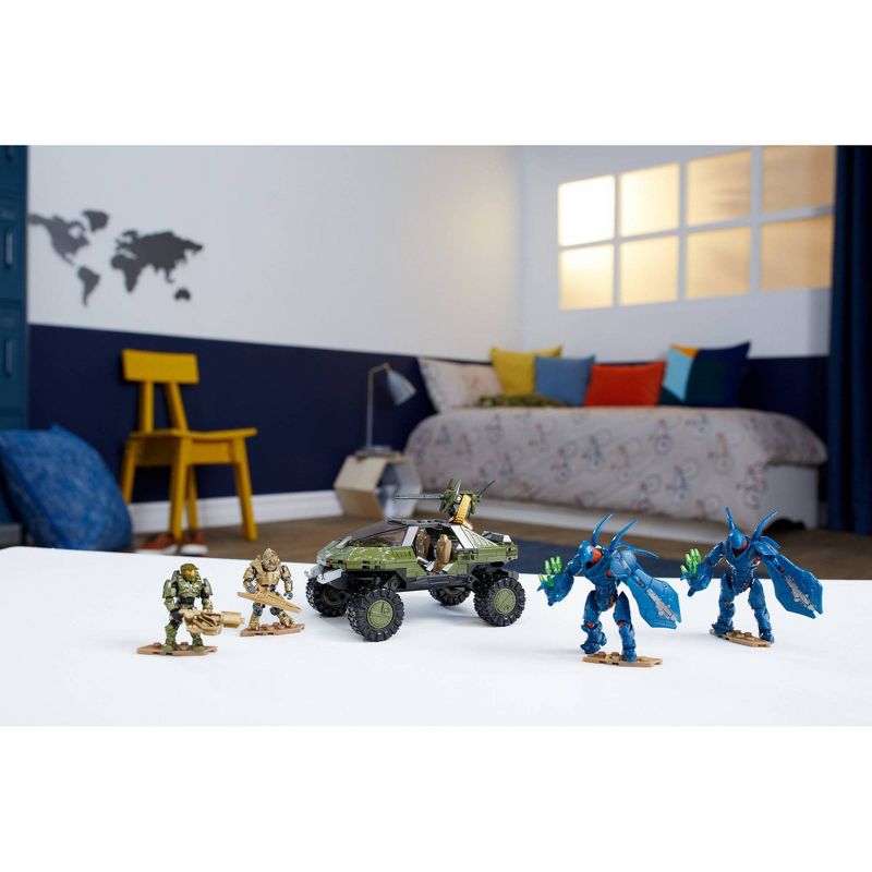 Mega Construx HALO Warthog Run Construction Set