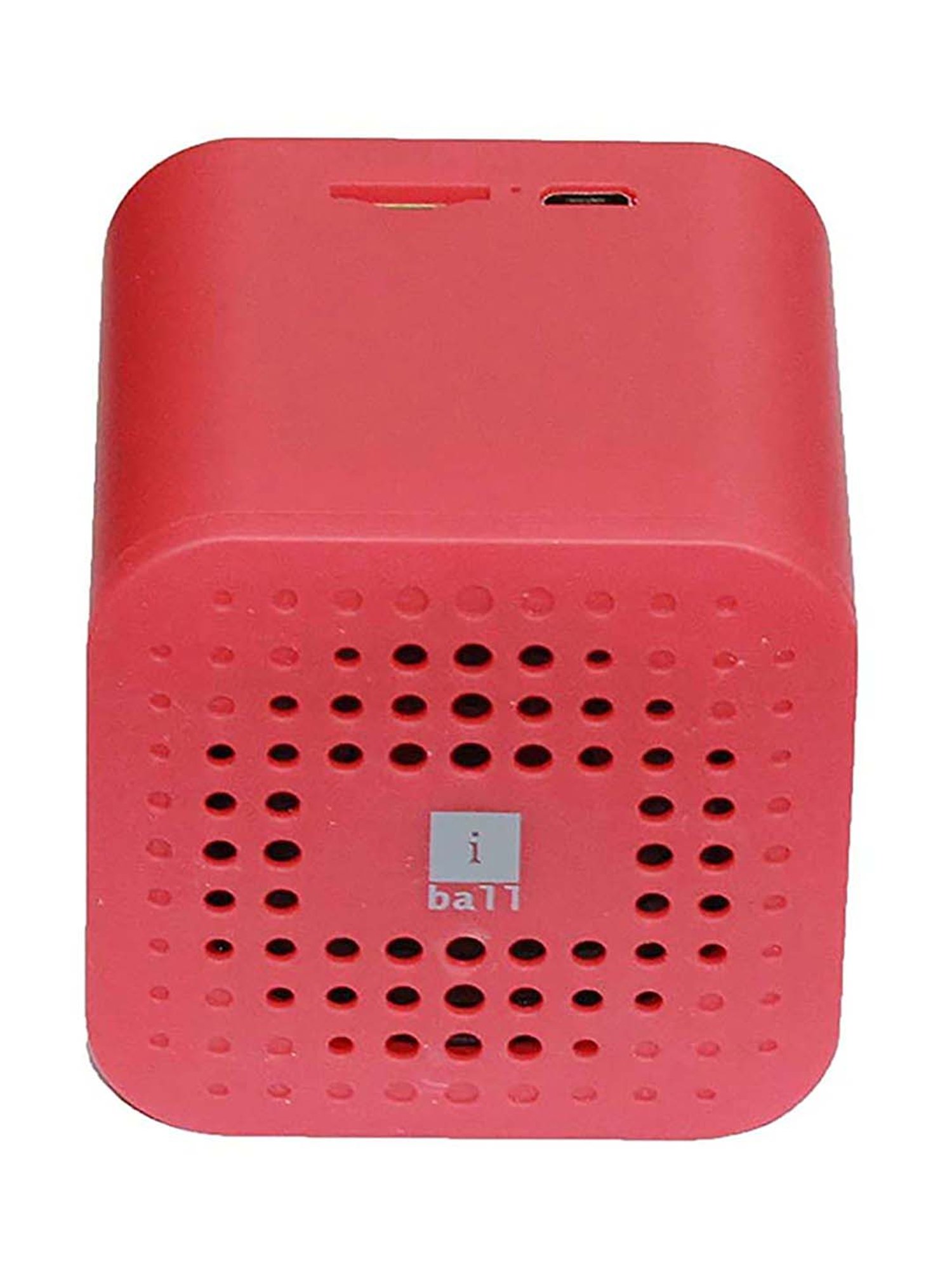 iBall Musi Cube X1 Bluetooth Speaker (Red)