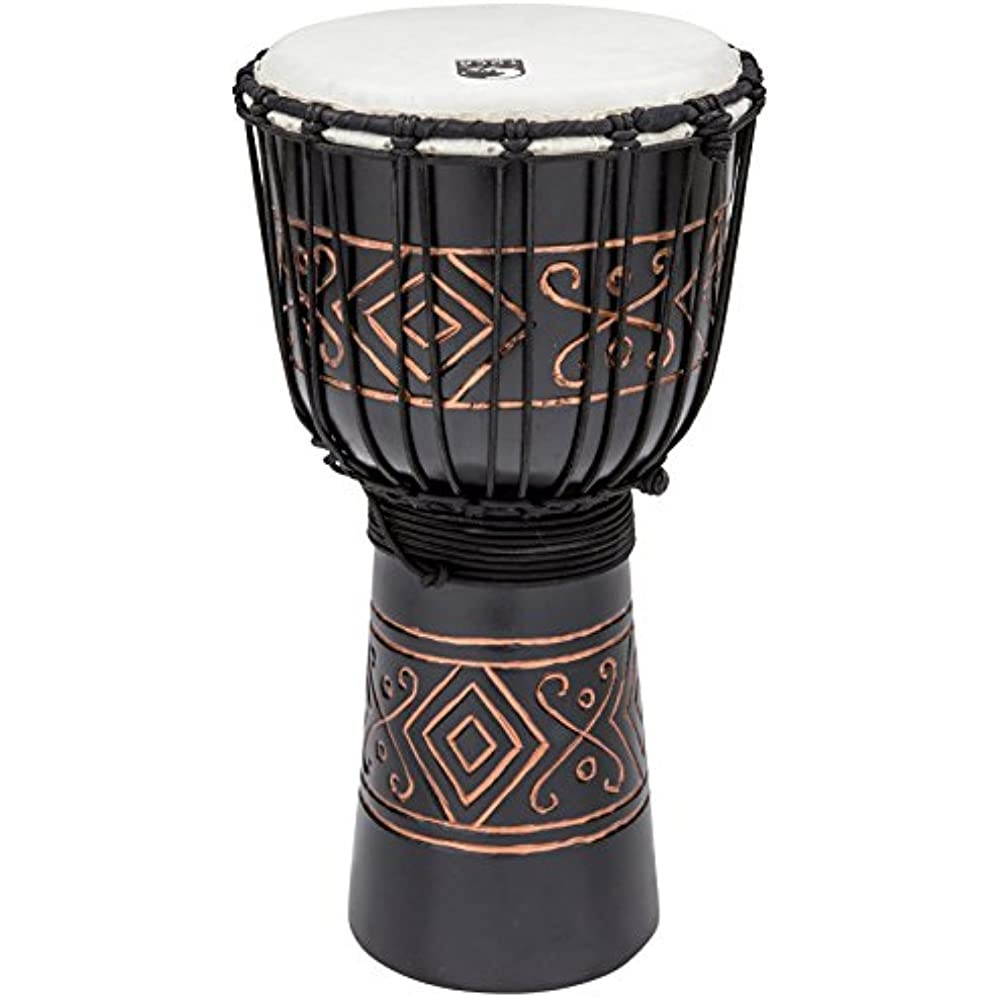 Toca Street Series Black Onyx Djembe Medium