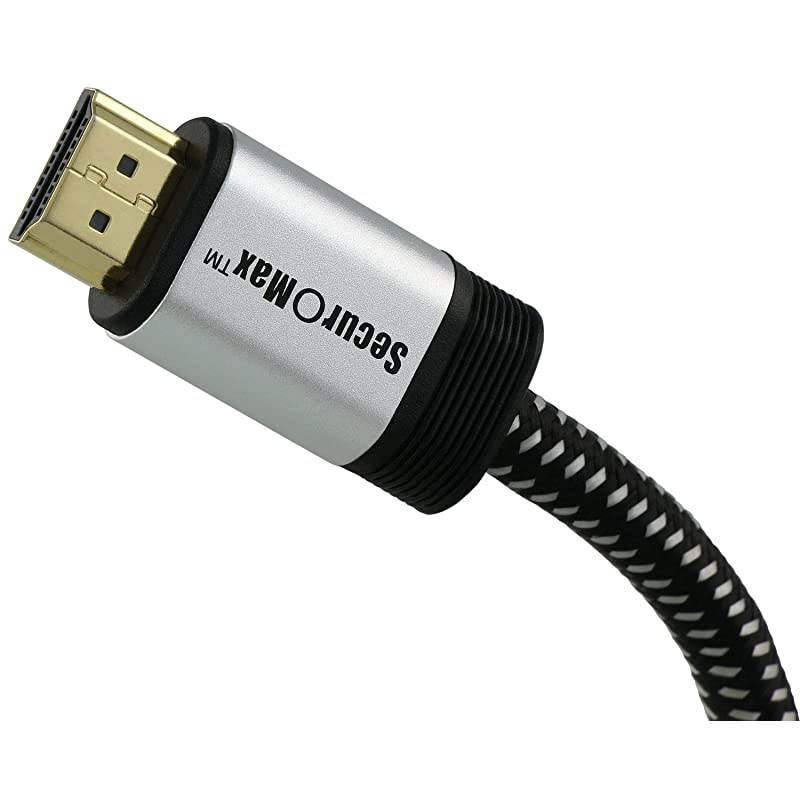 Cable 4K 60Hz HDCP 22 HDR 18Gbps with Braided Cord 10 Feet
