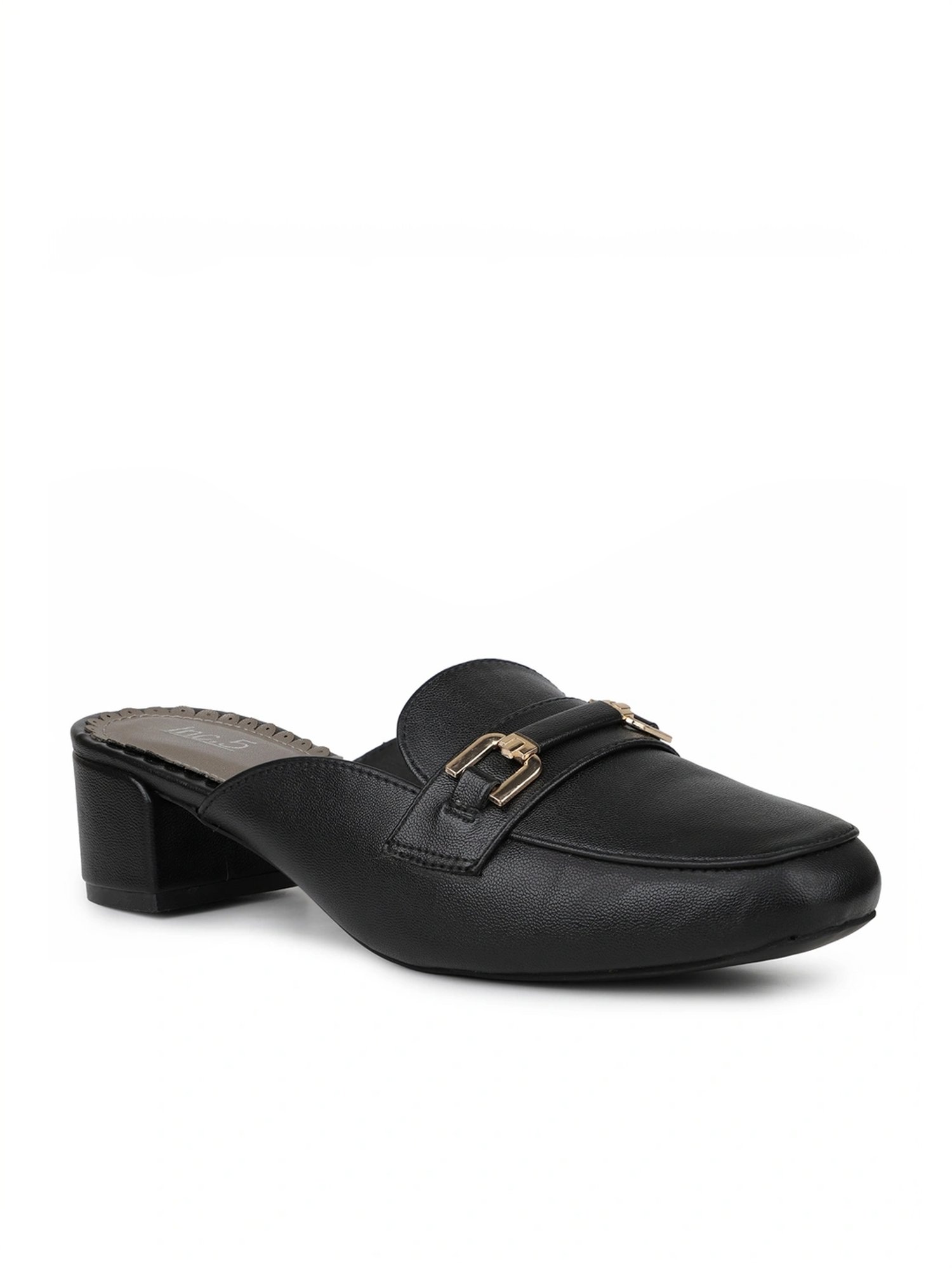 Inc.5 Women's Black Mule Shoes