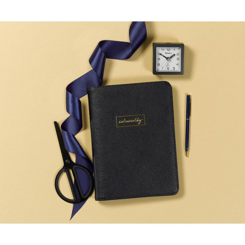 Blue Sky Noteworthy 5" x 8" Refillable 120pg Lined Composition Notebook - Navy