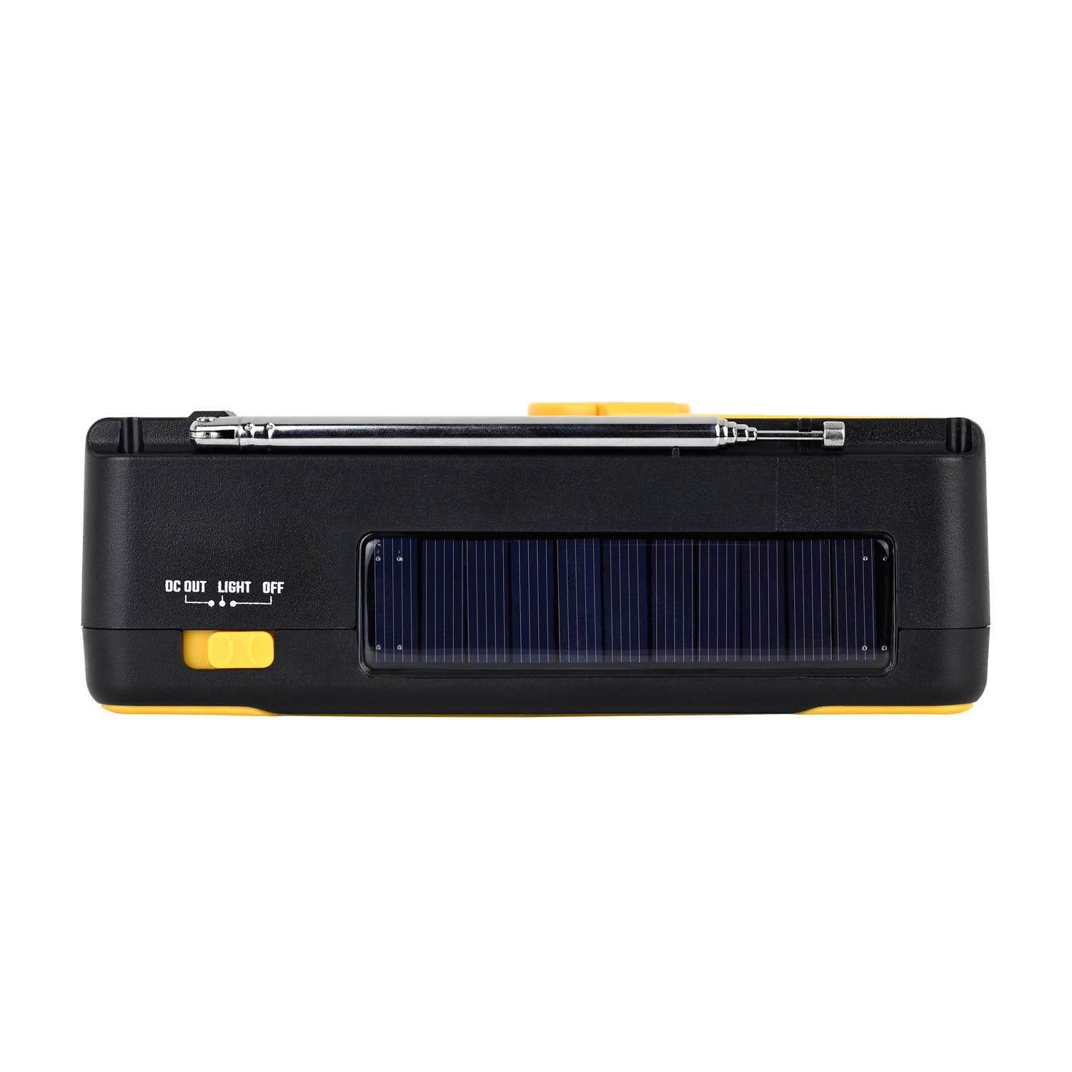 Kaito Voyager Scout Emergency Radio KA400 AM/FM NOAA Weather Alert 5-Way Powered Solar Crank Radio Receiver with Bluetooth, MP3 Player, LED Flashlight and USB Mobile Phone Charger