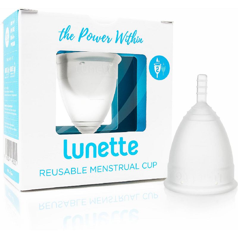 Lunette Reusable Menstrual Cup - Clear Model 2