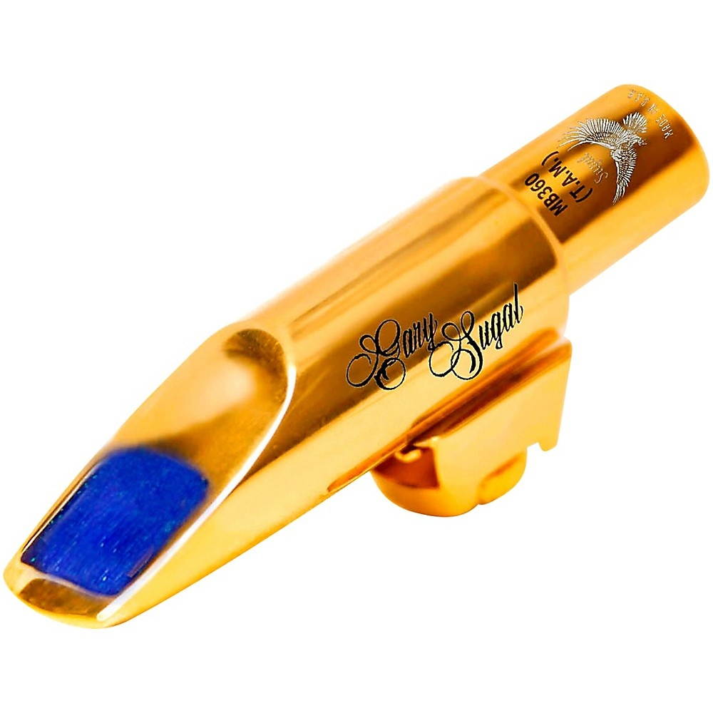 Sugal MB 360 TAM 18 KT HGE Gold Plated Tenor Saxophone Mouthpiece 8