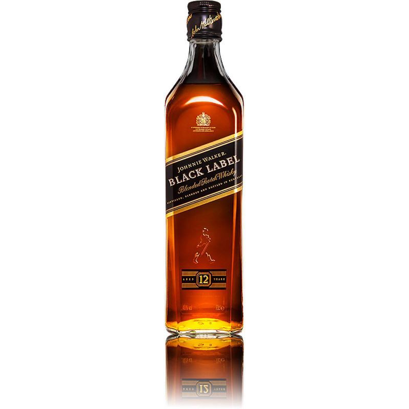Johnnie Walker 12yr Black Label Blended Scotch Whisky - 1.75L Bottle